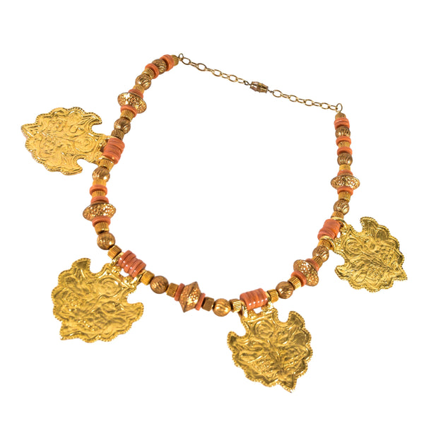 KENNETH J. LANE necklace. Kenneth Jay Lane Ethnic style necklace. Necklace from the 80's.